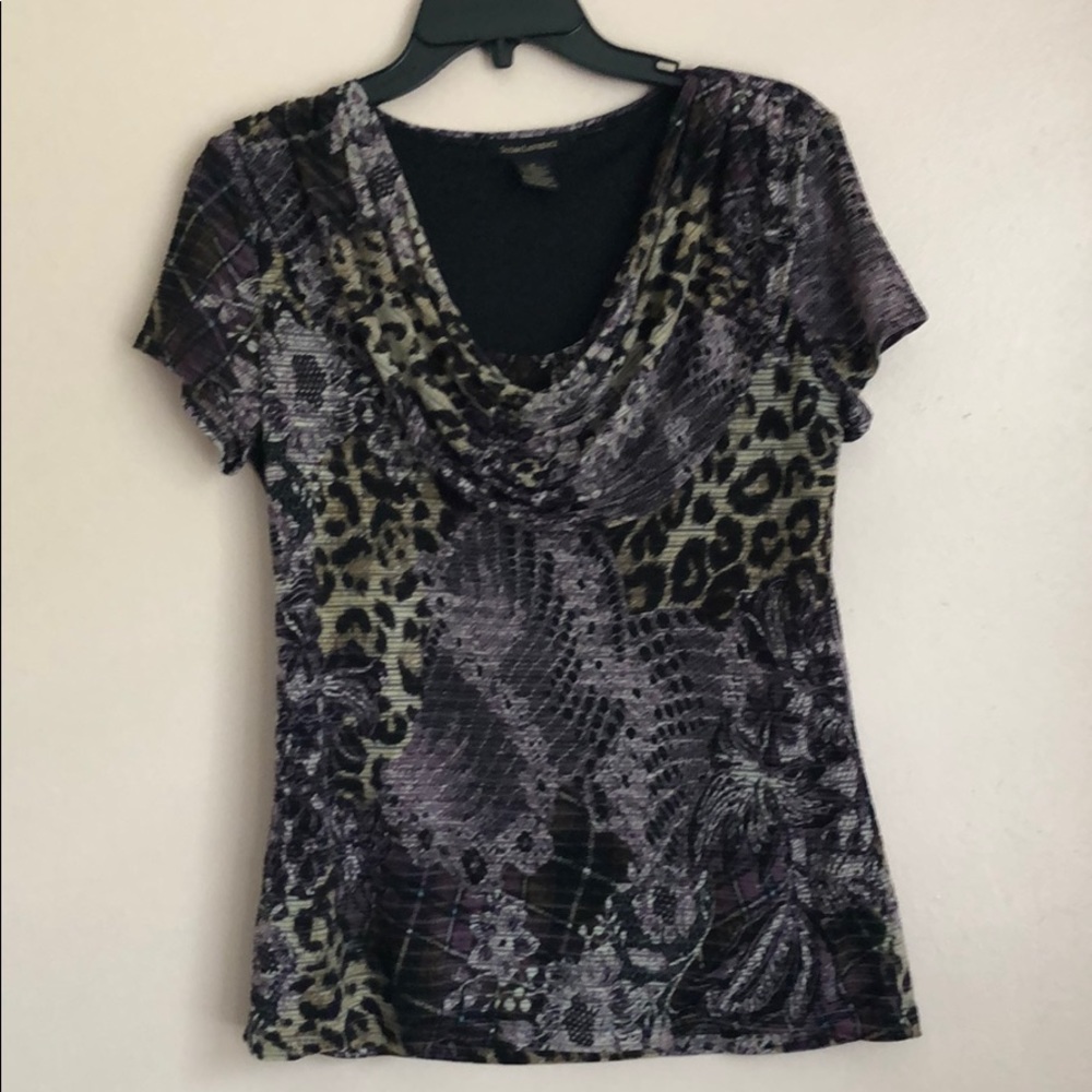 Animal Print Blouse